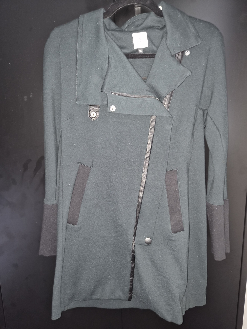 Cabi Asymmetrical Zip Coat